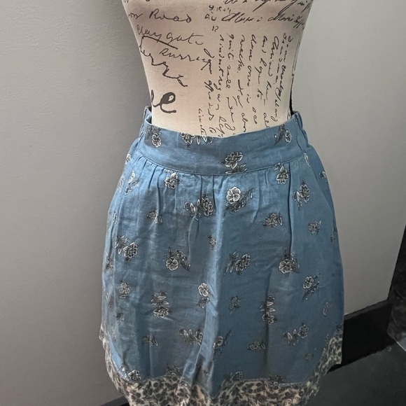 Loft Outlet linen blend skirt - Picture 1 of 4